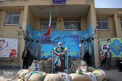 نواخت زنگ استکبارستیزی در محل درس شهید حادثه تروریستی حرم مطهر شاهچراغ(ع)