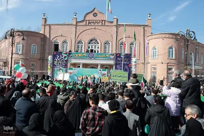 حضور پرشور مردم ارومیه در راهپیمایی ۲۲ بهمن‎
