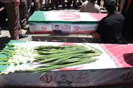 ملایر میزبان پیکر پاک دو شهید مدافع آسمان ایران‎