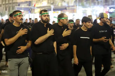 بین الحرمین در انتظار پیکر مطهر رهبر شهید