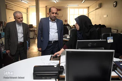 بازدید غلامرضا کریمی، قائم مقام وزیر آموزش و پرورش در امور بین‌الملل و دبیر کمیسیون ملی آیسسکو از سازمان قرآنی دانشگاهیان کشور