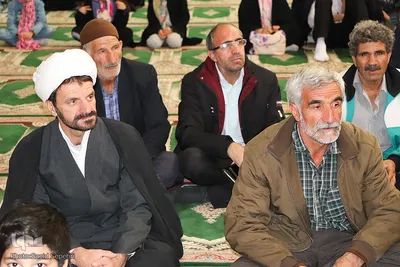 مراسم یاد بود شهدای شاه چراغ در مسجد جامع حسین آباد ناظم