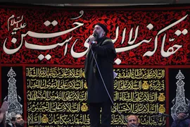 مراسم خیمه سوزان عصر عاشورا در میدان امام حسین(ع) تهران