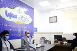 بازدید رییس شورای اسلامی شهر یزد از خبرگزاری ایکنا یزد‎‎