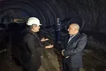بازدید استاندار مازندران از تونل مکارود و جنگل درگیر آتش الیت