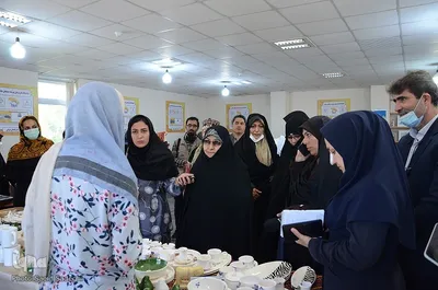 بازدید معاون رئیس جمهور در امور زنان و خانواده از نمایشگاه طرح ملی توسعه مشاغل خانگی‎‎