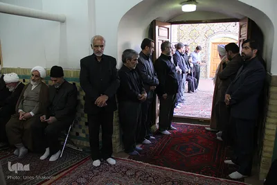 مراسم ختم آیت الله یکتایی(ره) در زنجان