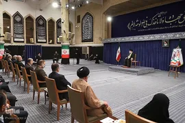 دیدار رئیس‌جمهور و هیئت دولت با رهبر معظم انقلاب اسلامی