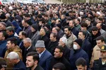 مراسم تشییع و تدفین شهید "احسان غمی تازه کندی" اولین شهید اهری جنگ رمضان در اهر