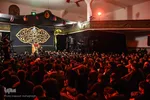 آیین عزاداری شب ششم محرم مسجد امام حسین(ع) سمنان