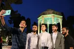 گردهمایی ۶۰۰ حافظ قران در ارامگاه حافظ‎‎
