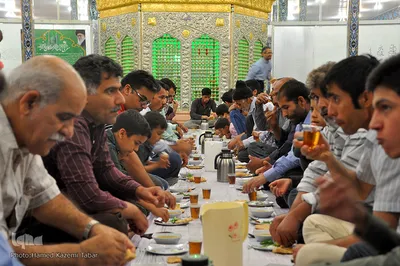 امامزادگان باقریه(ع) بیرجند در ماه رمضان