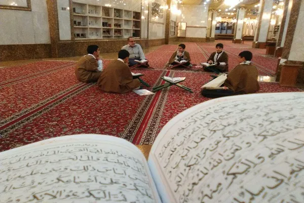 کلاس آموزش تخصصی 4 سبک قراء مصری در کربلا برگزار شد