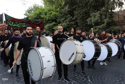 اجتماع ضد صهیونیستی دستجات و هیئات حسینی تبریز