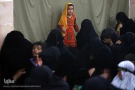 مراسم شیرخوارگان حسینی در منطقه محروم زهکلوت