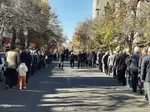 مراسم عزاداری خیابانی شهادت حضرت زهرا(س) در اهر