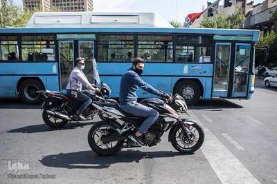 بلوار کشاورز در آغاز موج سوم کرونا