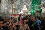 تشییع پیکر بسیجی شهید سید محمد امین مودت