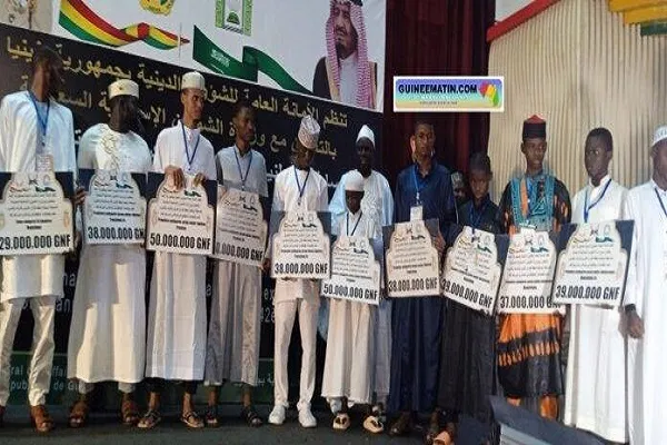 Fin de la 42ème compétition coranique nationale de Guinée