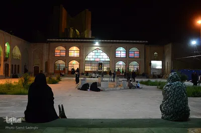 مراسم شب قدر در آستان امامزاده سید حمزه(ع) تبریز
