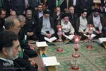 غبارروبی مضجع شريف حضرت سيدعلاءالدين حسين‌بن موسي‌الكاظم(ع)