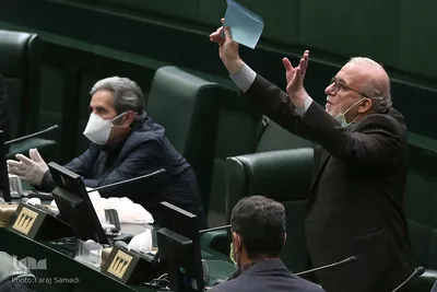 صحن علنی مجلس شورای اسلامی ۲۷ فروردین ماه ۱۳۹۹