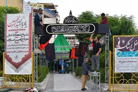 مشهدالرضا در سوگ امام حسین (ع)