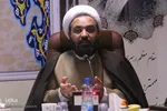 حجت الاسلام اصغر سلطانی، سرپرست سابق اداره‌ کل اوقاف و امور خیریه استان مرکزی/عکاس:زهرا بهرامی 