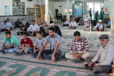 دعای پر فیض عرفه در ملایر