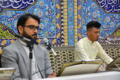جلسه قرآن در حسینیه امام رضا(ع) اهواز
