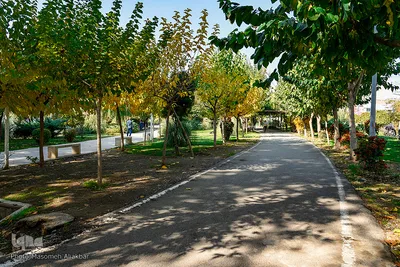 گردش پاییزی در شهر کرج