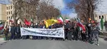 راهپیمایی محکومیت جنایات آمریکا و رژیم صهیونیستی در شهرکرد