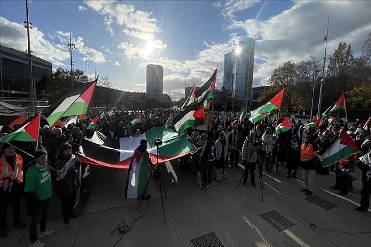 Pro-Palestine Rallies in Europe Call for Permanent Gaza Ceasefire 