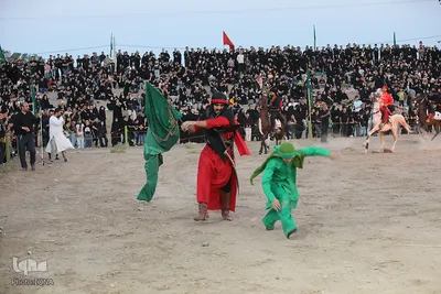 مراسم تعزیه در نوش‌آباد