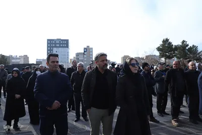 آیین بدرقه و وداع با پیشکسوت شعر و ادب ایران استاد علی نظمی‎