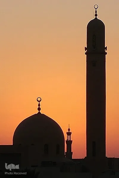 مسجدی در شهر جمیره امارات متحده عربی