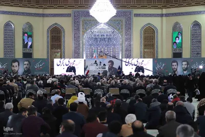 مراسم بزرگداشت شهدای عملیات خیبر و بدر در تبریز