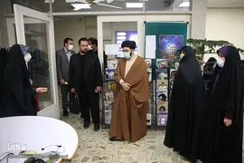بازدید حجت‌الاسلام والمسلمین سیدمحمدحسین طباطبایی، ملقب به علم‌الهدی از ایکنا