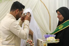 جشن عقد در حرم مطهر شاهچراغ (ع)