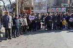 راهپیمایی ضد اسرائیلی و حمایت از پیروزی مقتدرانه جبهه مقاومت در شهرستان اهر
