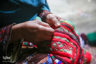 زه دوزی زنان بلوچ‎