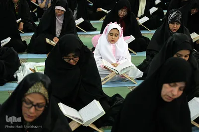 جزء خوانی قرآن کریم در تبریز