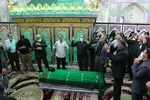 مراسم استقبال از پیکر مطهر آیت الله«سید محمد فقیه» در شهرستان های سروستان و استهبان فارس‎‎
