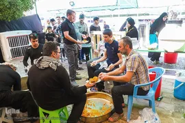 مرز شلمچه در آستانه اربعین