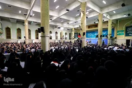 دیدار جمعی از کارگران سراسر کشور با حضرت آیت‌الله خامنه‌ای، رهبر انقلاب