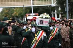 تشییع پیکر بسیجی شهید «امیر حسین‌پور» در تبریز‎