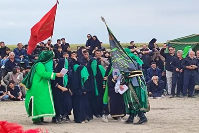 شبیه خوانی روستاب اقبلاغ اقاجان خان