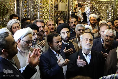 گلباران مزار شهید آیت الله دستغیب(ره) ـ شیراز