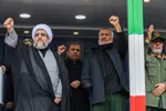 مراسم تشییع پیکر مطهر ۱۱ شهید اقتدار آذربایجان شرقی
