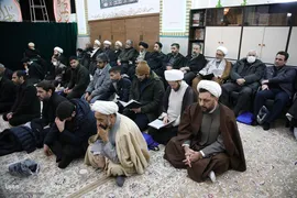 مراسم ترحیم حاج عبدالله طائب در قم
